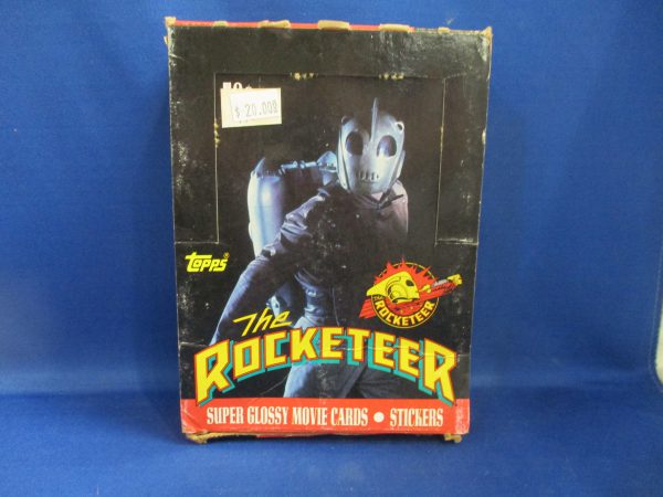The Rocketeer Movie Cards Box