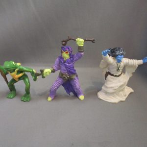 LJN Dungeons & Dragons Lich, Bullywug, & Sinister Spectre