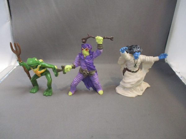 LJN Dungeons & Dragons Lich, Bullywug, & Sinister Spectre
