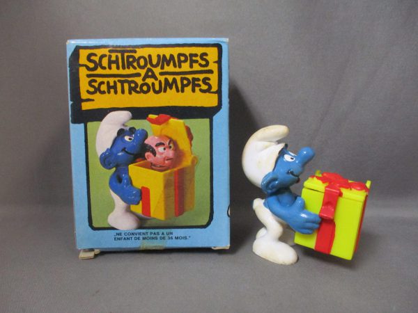 Super Smurfs Trick Box Jokey Smurf
