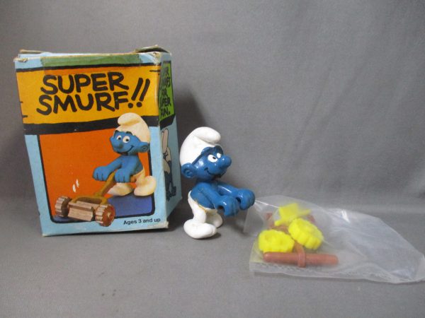 Super Smurfs Lawn Mower Smurf