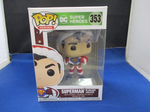 Funko Pop! 353 Superman In Holiday Sweater