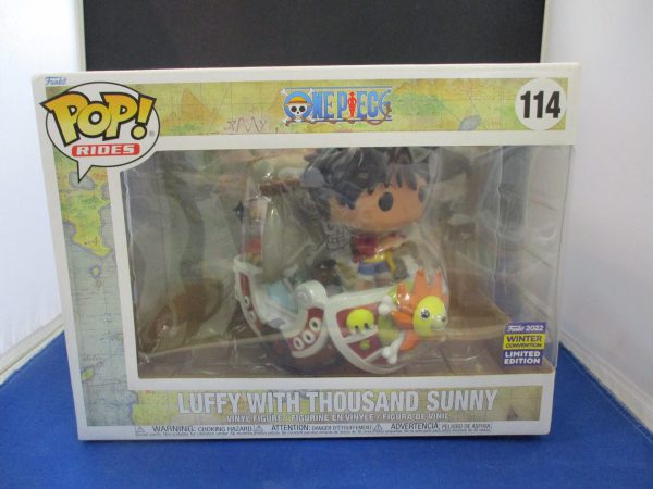 Funko Pop! #114 One Piece Luffy With Thousand Sunny