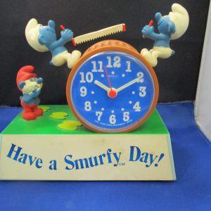 Smurf Alarm Clock