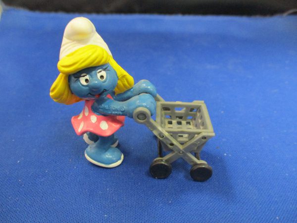 Smurfs Smurfette with Shopping Cart
