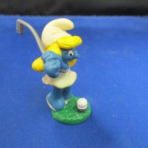 Smurfs Smurfette with Putter Golf Club