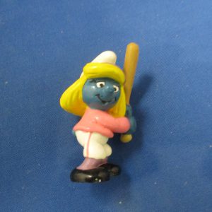 Smurfs Baseball Smurfette