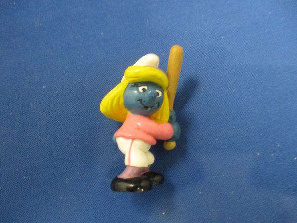 Smurfs Baseball Smurfette
