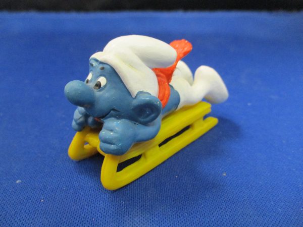 Smurfs Sledding Smurf