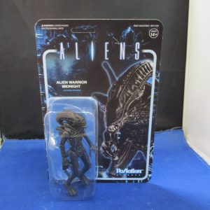 Super 7 Reaction Aliens Alien Warrior Midnight