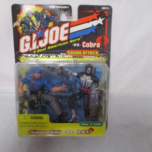 G.I. Joe vs Cobra Shipwreck vs B.A.T. 2-Pack