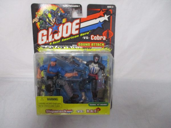 G.I. Joe vs Cobra Shipwreck vs B.A.T. 2-Pack