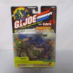 G.I. Joe vs Cobra Dart vs Cobra C.L.A.W.S. 2-Pack