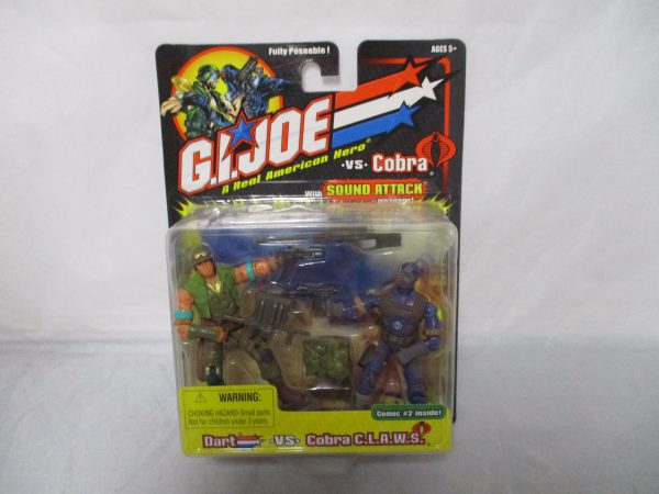G.I. Joe vs Cobra Dart vs Cobra C.L.A.W.S. 2-Pack