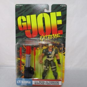 G.I. Joe Extreme Lt Stone w/ Semi-Automatic Gatling Firepower