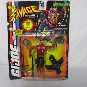 G.I. Joe Sgt Savage Jet Pack General Blitz