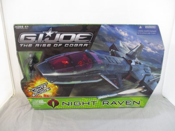 G.I. Joe Rise Of Cobra Night Raven W/ Air Viper