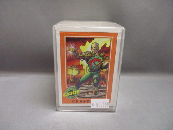 G.I. Joe A Real American Hero Trading Cards Complete Set
