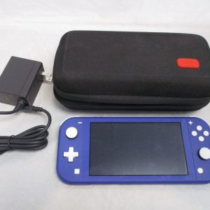 Nintendo Switch Lite Blue With Onn Carrying Case