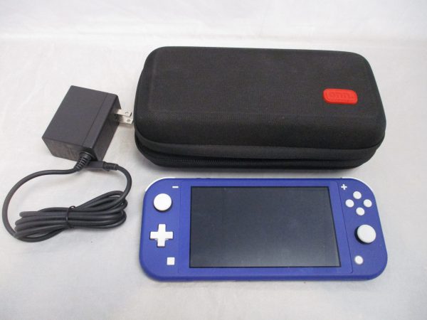 Nintendo Switch Lite Blue With Onn Carrying Case