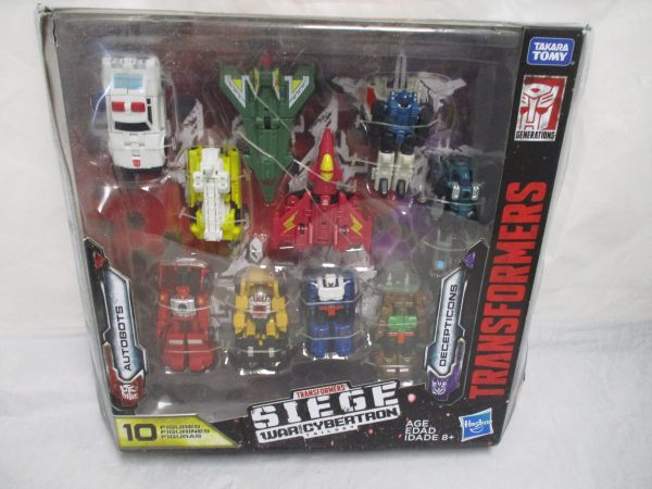Transformers WFC Siege Autobots vs Decepticons 10 Pack