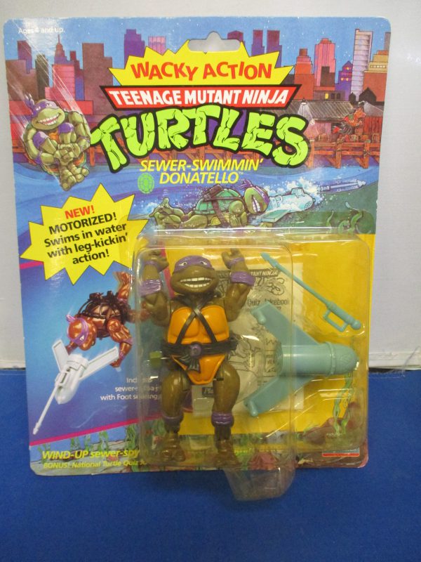 TMNT Wacky Action Sewer Swimmin' Donatello