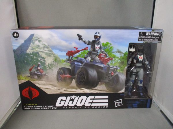 G.I. Joe 6" Classified Series Cobra Ferret Scout & Cobra Ferret ATV