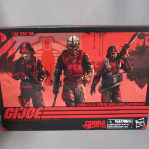 G.I. Joe 6" Classified Series #788 Fire Team 788 H.I.S.S. Officer, Range-Viper, & Infantry
