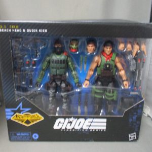 G.I. Joe 6" Classified Series #165 Beach Head & Quick Kick