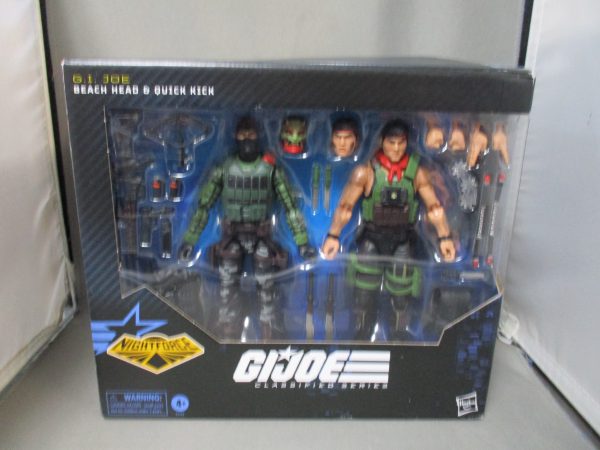 G.I. Joe 6" Classified Series #165 Beach Head & Quick Kick