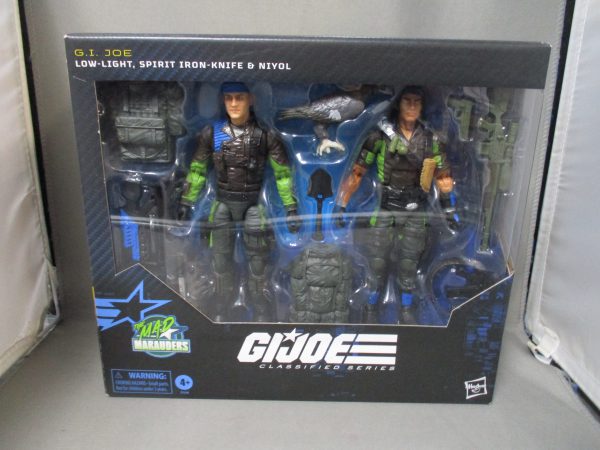 G.I. Joe 6" Classified Series #128 Low-Light, Spirit Iron-Knife & Niyol