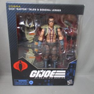 G.I. Joe 6" Classified Series #139 Chip"Raptor"Talon & General Ledger