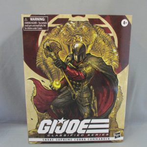 G I Joe Classified Series Snake Supreme Cobra Commander