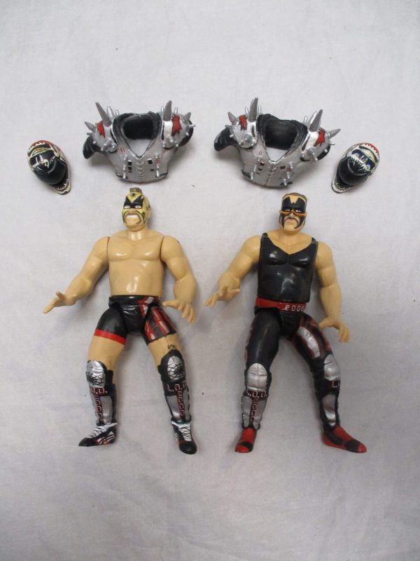 WWF 1998 WWF Jakks Pacific LOD 2000: Animal & Hawk