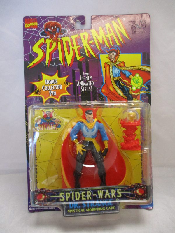Toy Biz Spider-Man Spider Wars Mystical Morphing Cape Dr. Strange