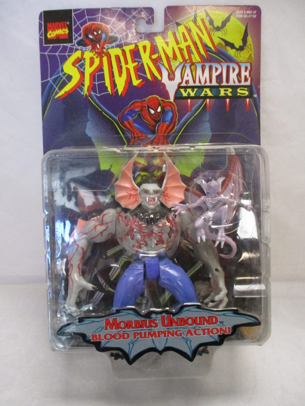 Toy Biz Spider-Man Vampire Wars Blood Pumping Morbius Unbound