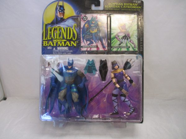 Kenner Legends Of Batman Egyptian Batman & Catwoman