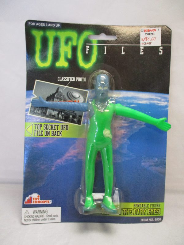 Toy Concepts UFO Files Glow in the Dark Alien