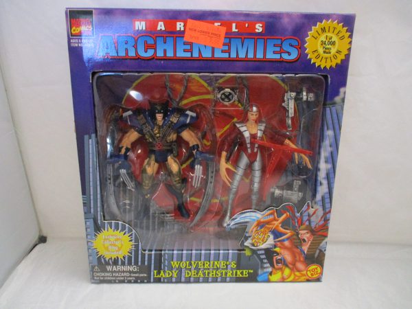 Marvel's Archenemies Wolverine and Lady Deathstrike