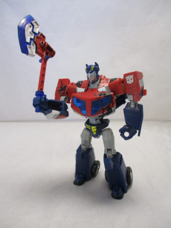Animated Battle Begins Optimus Prime