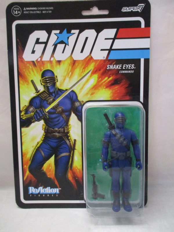 Super 7 Reaction G.I.Joe Snake Eyes