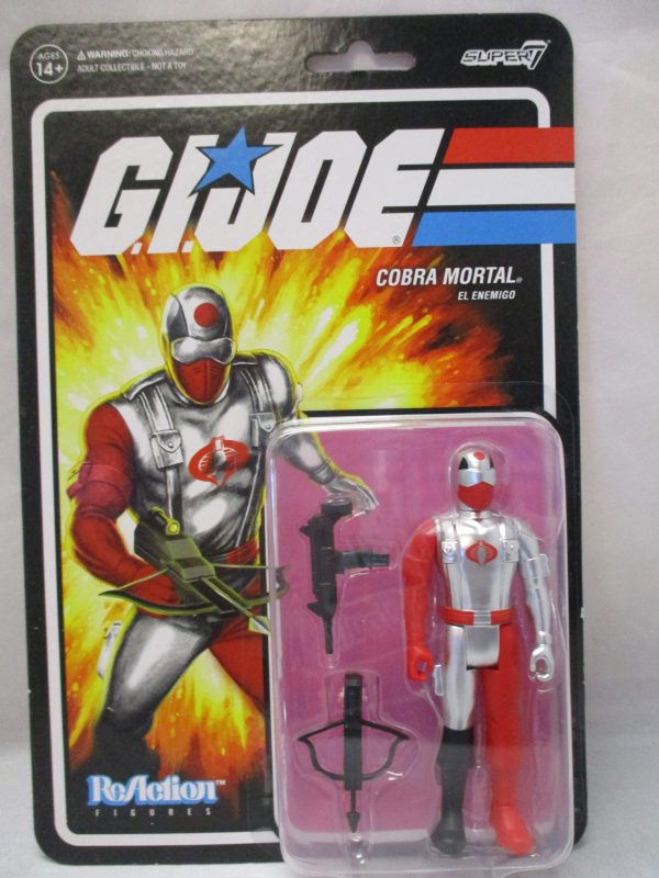 Super 7 Reaction G.I.Joe Cobra Mortal