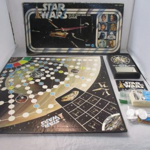 1977 Star Wars Escape From Death Star Board Game