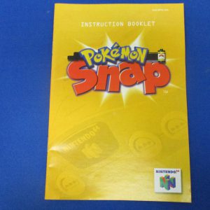Nintendo 64 Pokemon Snap (Manual Only)