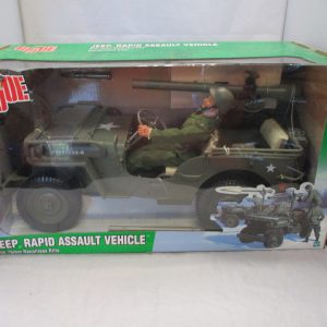 GI Joe Jeep Rapid Assault Vehicle w/ 75mm Recoilless Rifle