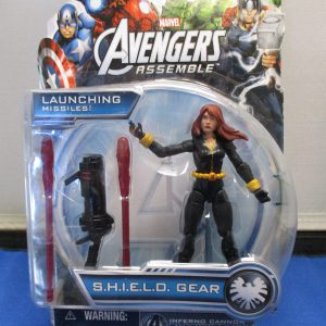 Marvel Avengers Assemble 3.75 Inferno Cannon Black Widow
