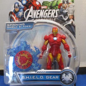 Marvel Avengers Assemble 3.75 Tornado Blade Iron Man