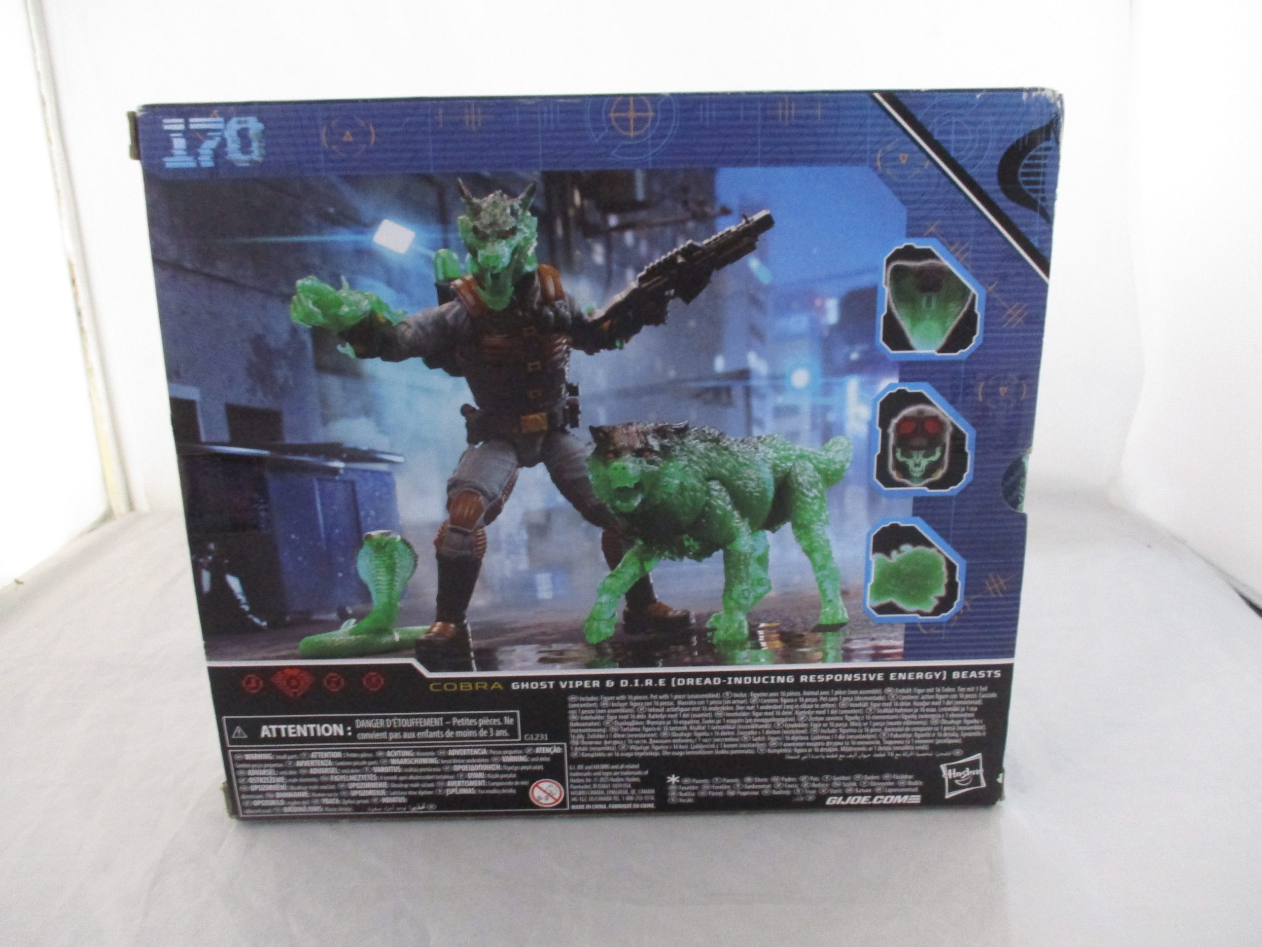 G I Joe Classified Series 170 Ghost Viper & D.I.R.E