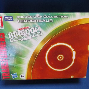 Transformers WFC Kingdom Golden disk Terrorsaur