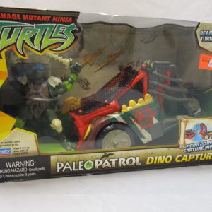 TMNT 2006 Paleo Patrol Dino Capture W/ Leonardo